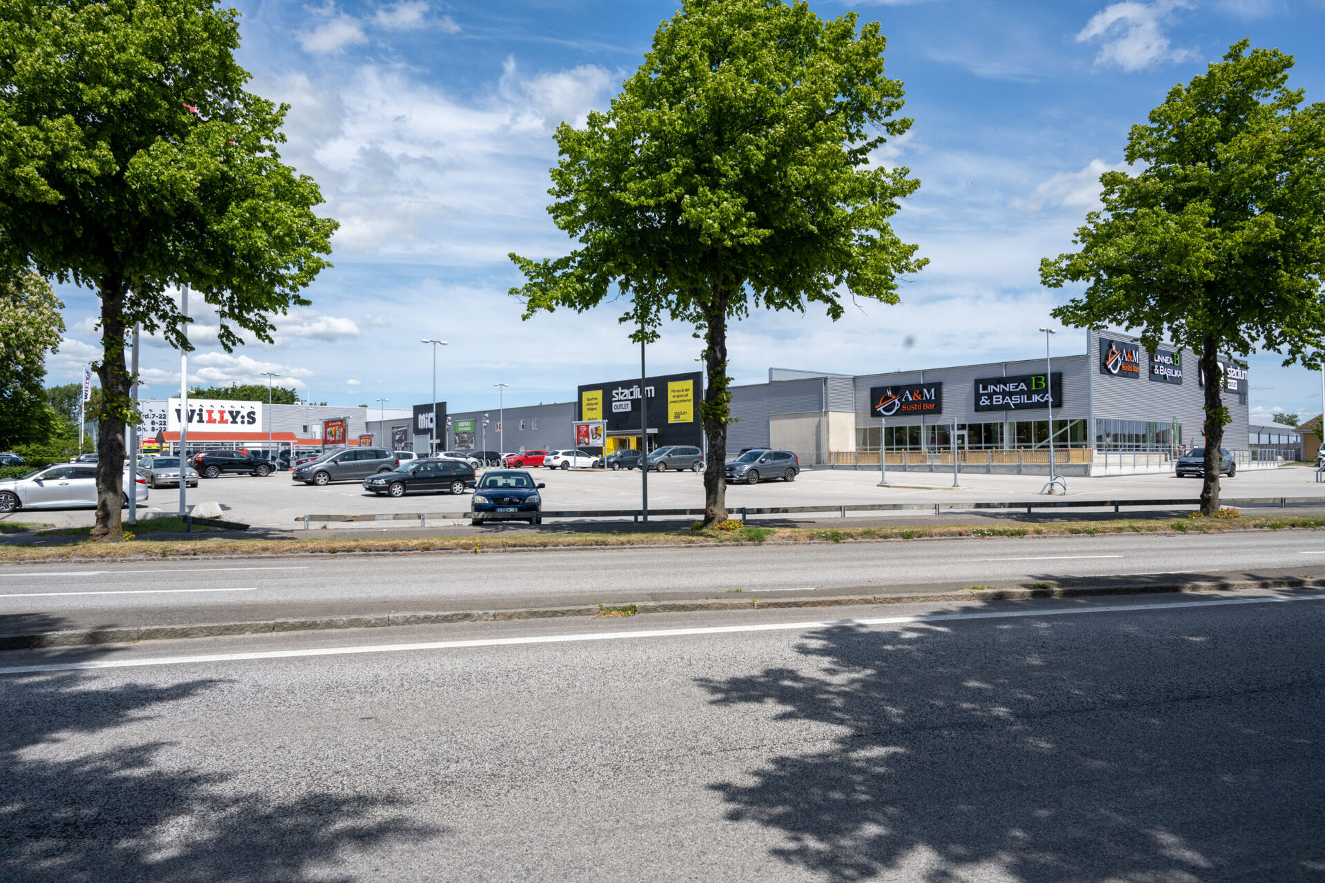 Byggprojekt Trelleborg Lagret av Byggsystem Öresund